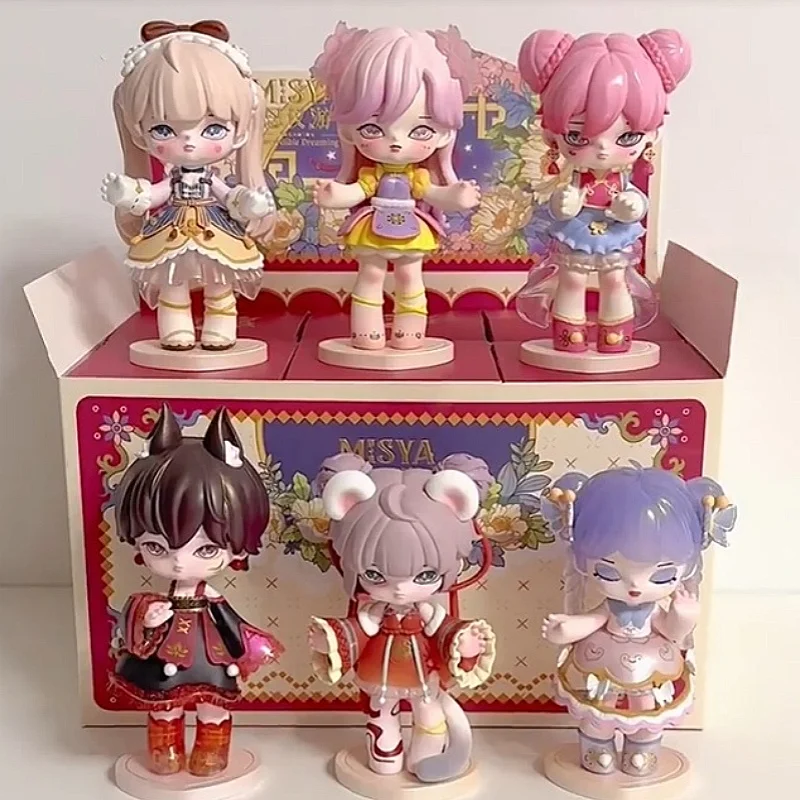 

Подлинная серия Misya Incredible Dreaming, слепая коробка, кавайная фигурка девушки, коллекция кукол, модель, настольный декор, орнамент, подарок для девочек
