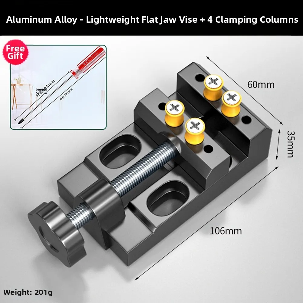 1pc Punching Fixator Securely Clamp Small Drill Vise For Jewelry Making Hobby Crafts Watch Repair Model Building Electronics