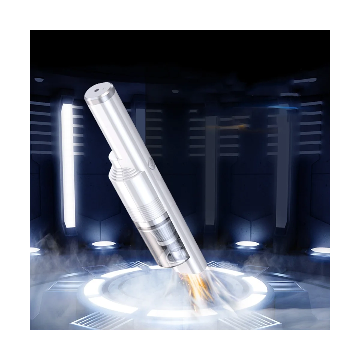 Aspiradora inalámbrica para coche, aspirador de mano de succión fuerte, portátil de doble uso para coche, hogar, escritorio, sala de estar, B