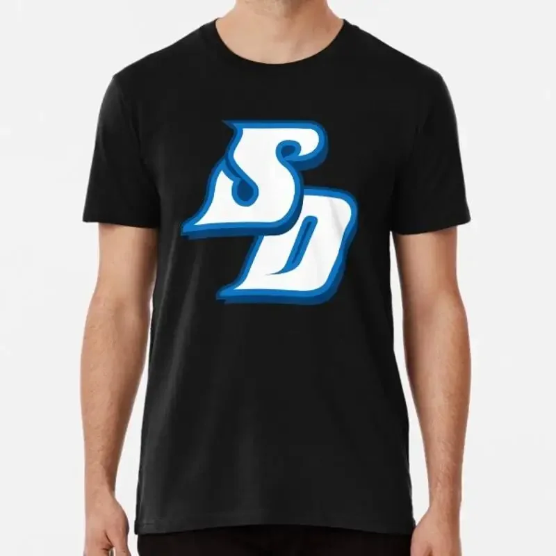Camiseta con logo SD Toreros fabricada en Australia, tallas S a 2XL