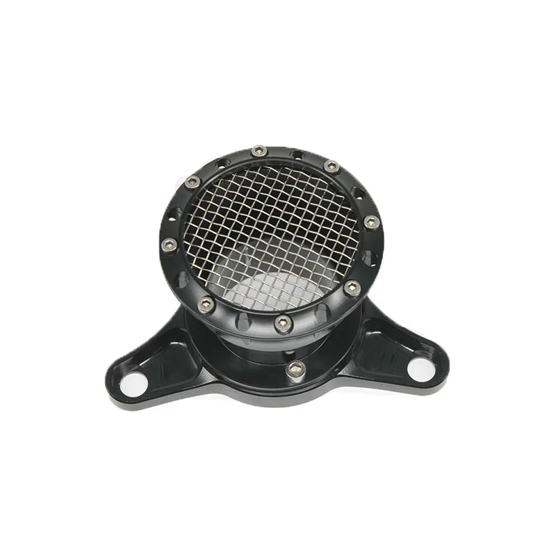 Motorcycle black speed stack air filter numerical control aluminum filter  Roadster XL 883 1200 48 72 2004-later