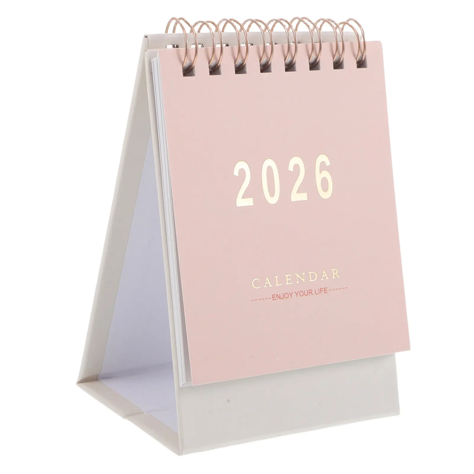 

2026 Mini Desk Small Standing Flip Tabletop Calendar For Home Office School Schedule Planning Decorative 2026 Yearly Planner