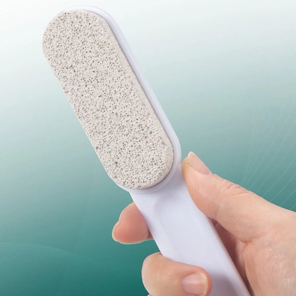 ملف القدم الكالس عرموش عدة فرشاة الأظافر الخفاف تنظيف مزيل الحجر كعب إزالة الجلد الميت الفولاذ المقاوم للصدأ الغسيل باديكير أداة