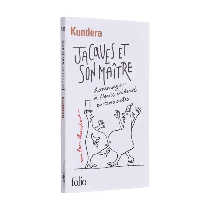 

Jacques And His Master Tribute To Denis Diderot в трех ACTS Милан Кундара Gallimard 9782070405831 Книга