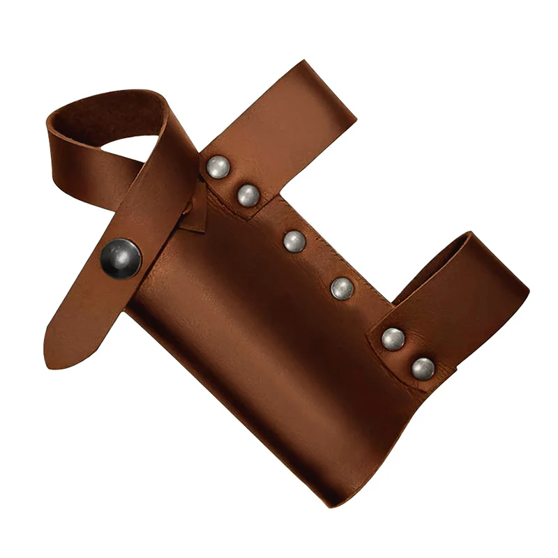 Caballero Elfo Medieval, espada de plástico, soporte para cuchillo, rana, punzones de cuero PU, vaina, colgador, disfraz de pirata, accesorios de Larp