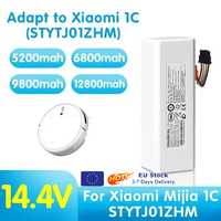 14.4V 12800mAHP1904-4S2P-MM Battery For Xiaomi Mijia 1C STYTJ01ZHM Robot Vacuum Mop Cleaner Accessories Parts original