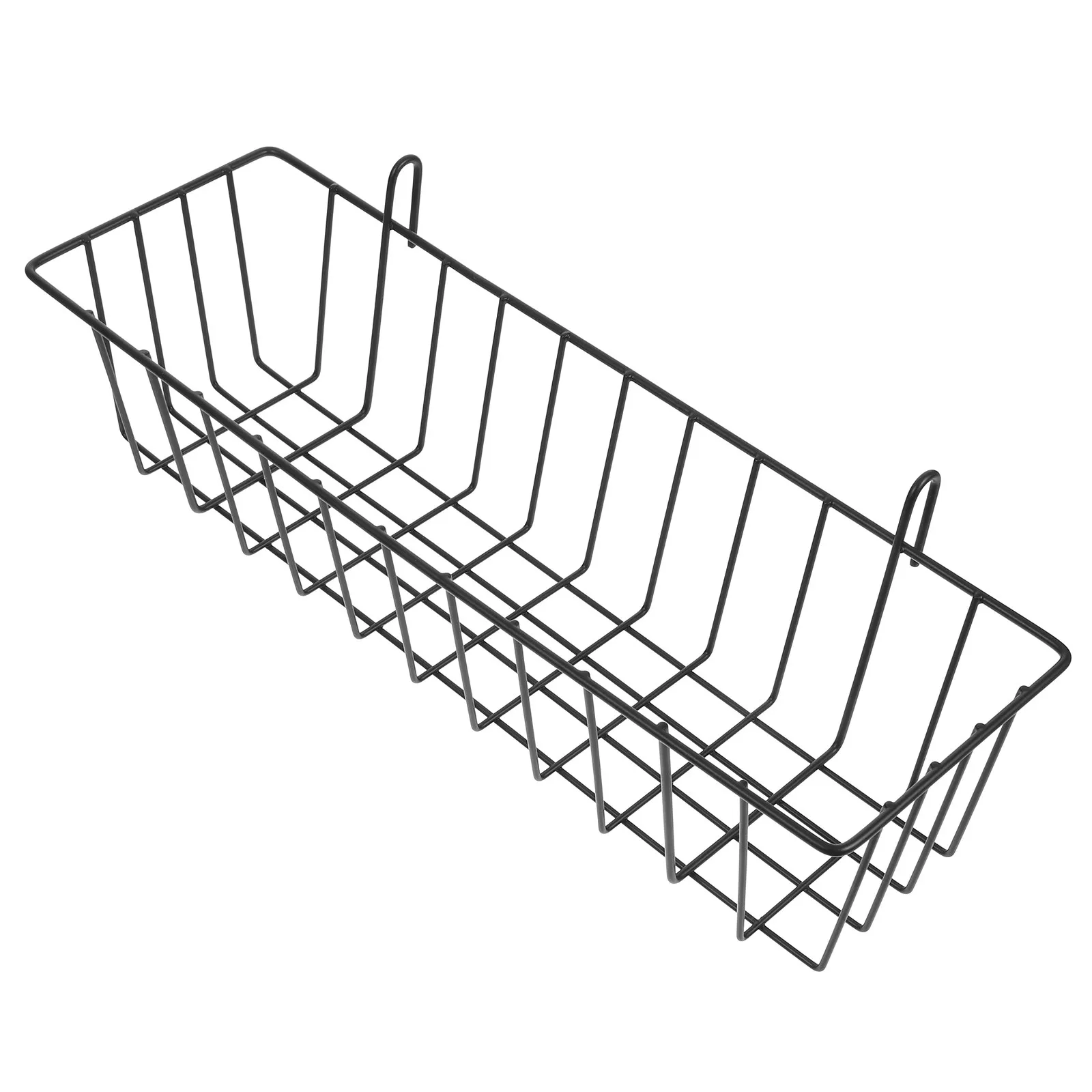 Hanging Wire Storage Basket Bathroom Hanging Organizer Large Capacity Waterproof Iron Wire Basket for Shampoo Toiletries Towels