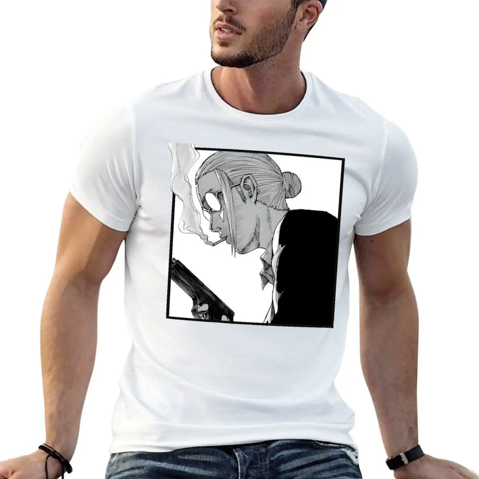 taro sakamoto T-Shirt All Weather Casual Short Sleeve