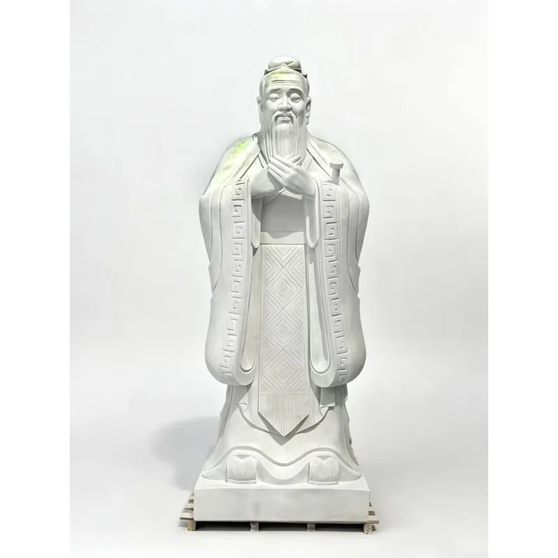 

Каменная статуя Конфуций, мраморная статуя Конфуций