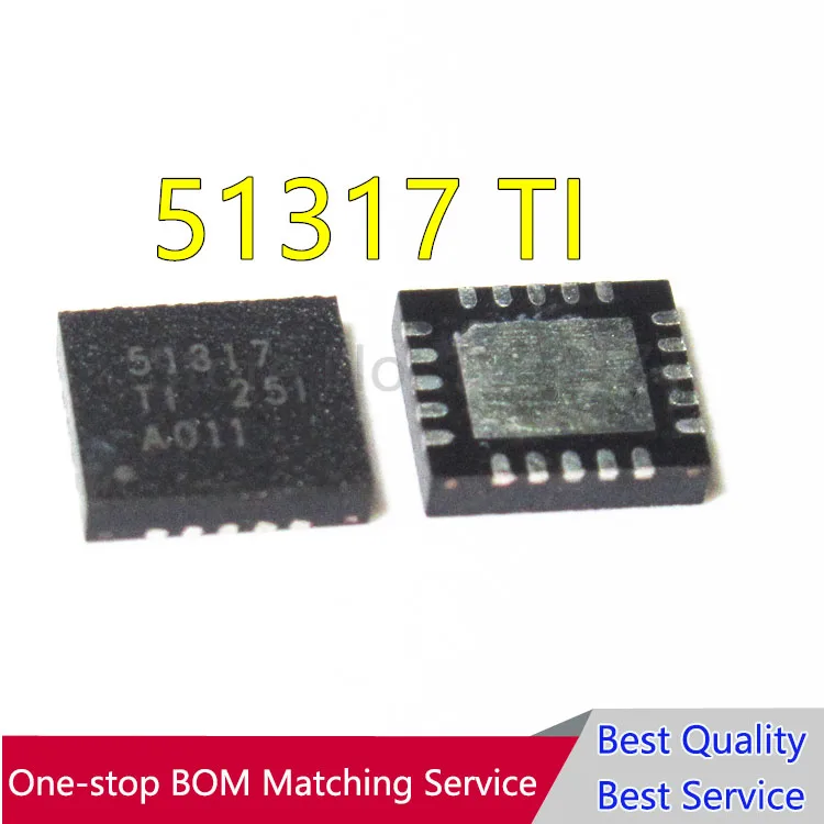 

20Pcs TPS51317RGBR TPS51317 51317 QFN20 New