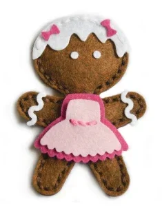 New Plush Dies Gingerbread Snowflake Reindeer Mitten Tree Metal Cutting Die for DIY Scrapbook Christmas Gift Card 2025 Christmas