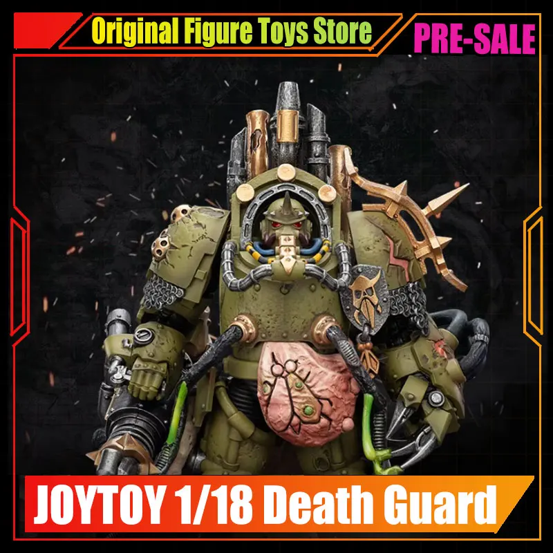 

JOYTOY 40k 1/18 Death Guard Action Figures Foul Blightspawn Lord Of Virulence Anime Figurine Collection JOYTOY Soldier Model Toy