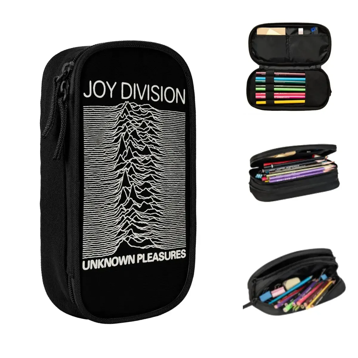 

Пеналы Joy Division Unknown приятности, вместительные сумки для ручек, пенал, чехол для карандашей для мальчиков, девочек, студентов, канцелярские принадлежности