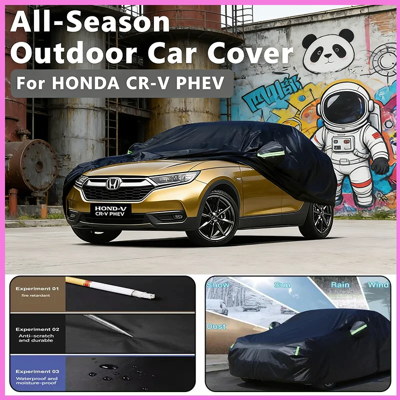 

Car Cover Outdoor Protection Full Car Covers Waterproof Sunshade Snow Cover Anti UV Universal For HONDA CR-V PHEV