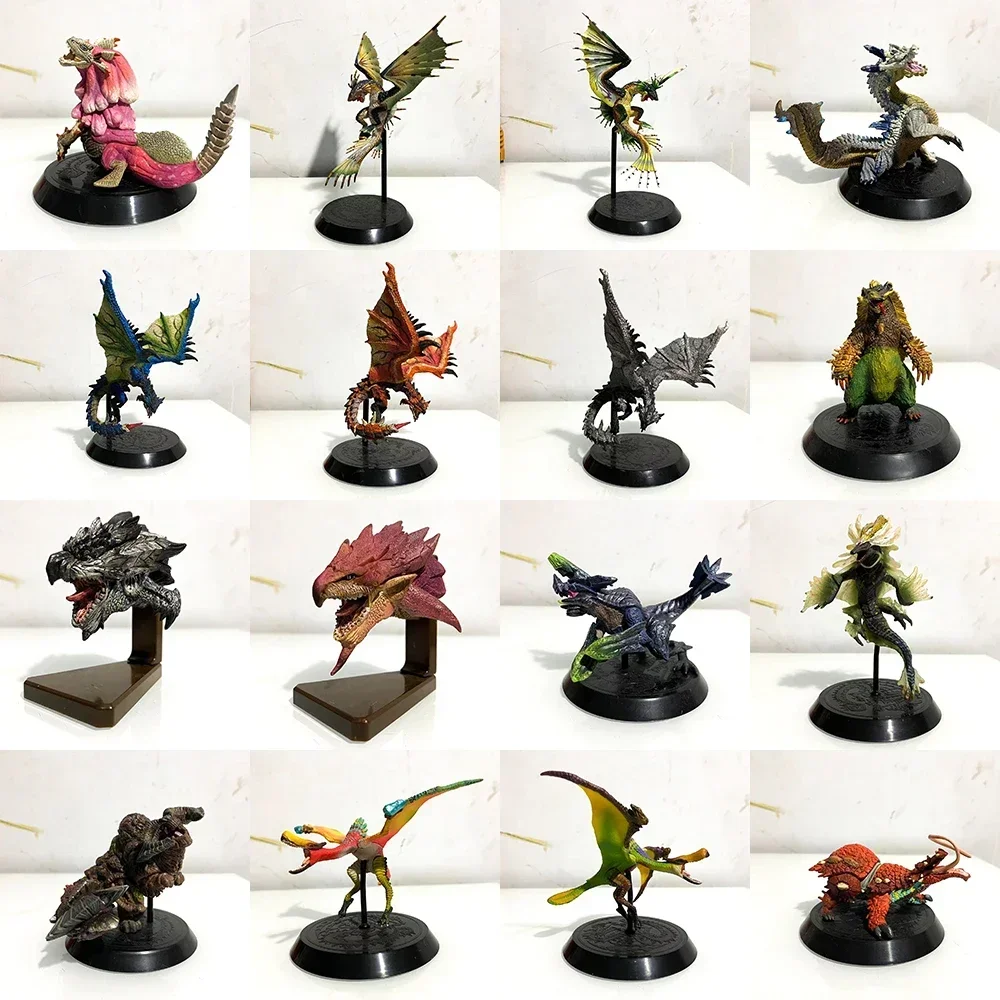 Monster Hunter World Figure Plus All Dragon Rathalos Nergigante Nargacuga Zinogre Kushala Daora Xenojiiva Figure Model Toy Gifts