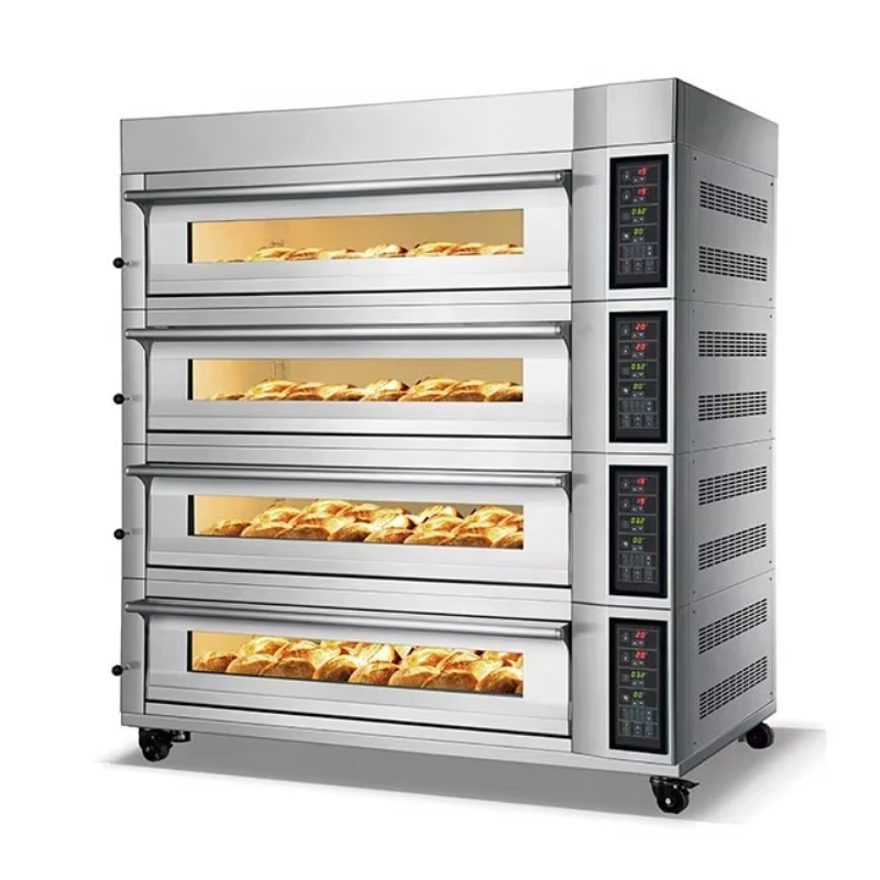 Commercial Roasting Steaming Bakery Equipment Baking Pizza Combined Ovens