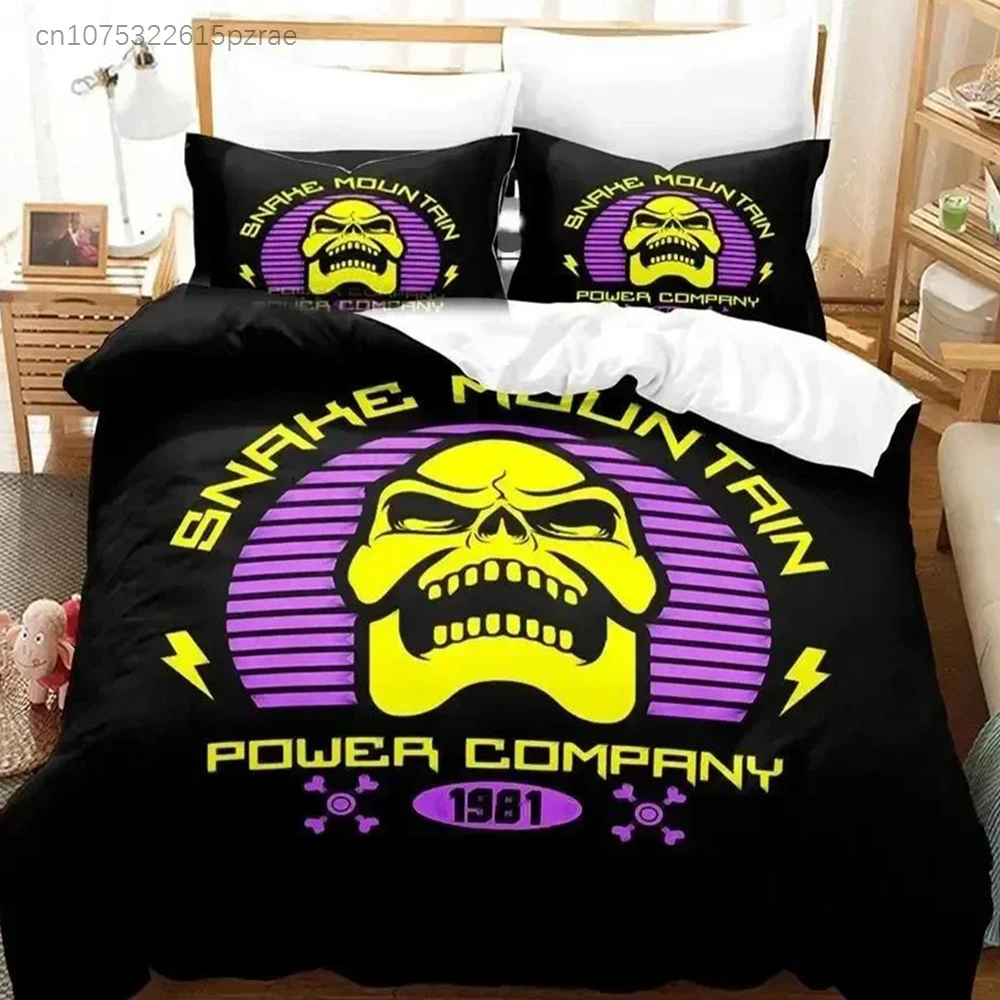 3D Print Snake Mountain Gym Bedding Set Bedroom Soft Modern Bedspreads Comefortable Kids Duvet Cover Quilt Cover And Pillowcase