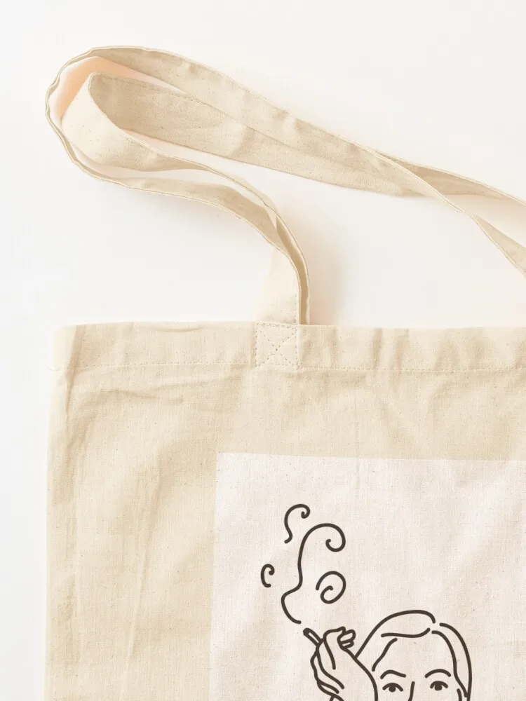 Joni Mitchell Poster - Joni Mitchell print, Minimalist art, Line art, both sides now lyrics Tote Bag