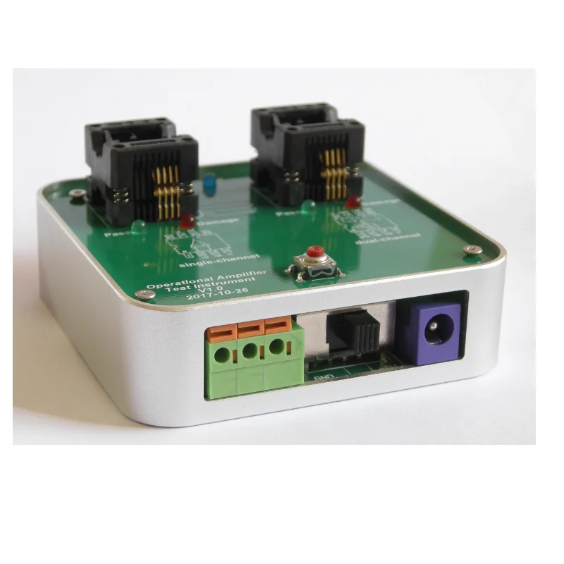 Operational amplifier tester - Operational amplifier batch testing tool can detect 3000 pieces per day