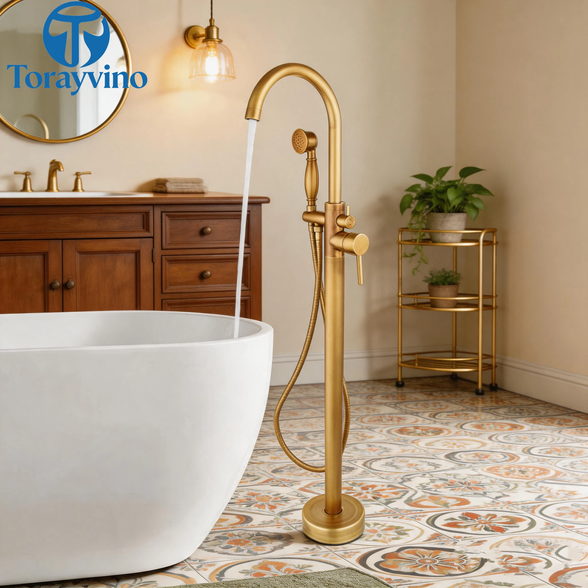 Torayvino Bathroom Bathtub Fau - Controller Stand Holder recension och pris