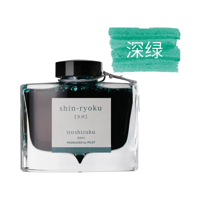 PILOT Original Japan Iroshizuku Bokusui Tinte Färbung Tinte liefert Tinte liefert Natürliche Farbe 50 ML 24 Farben