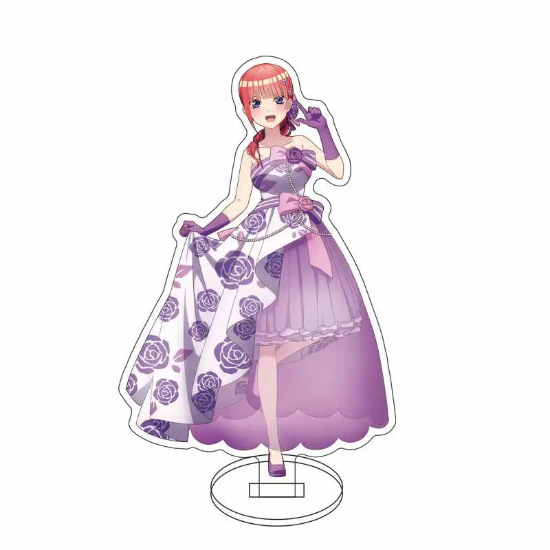 16CM Anime Acrylic Stand The Quintessential Quintuplets Nakano Itsuki Nakano Yotsuba Nakano Ichika Cos Figure Ornaments Gifts - view 4