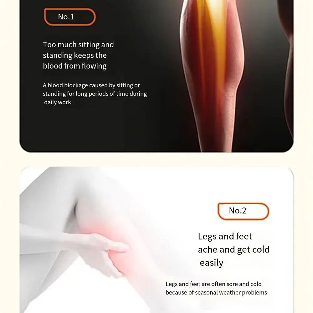 

Hot Compress Electric Leg Calf Massager Airbag Vibration Smart Leg Air Compression Massager Kneading Relax