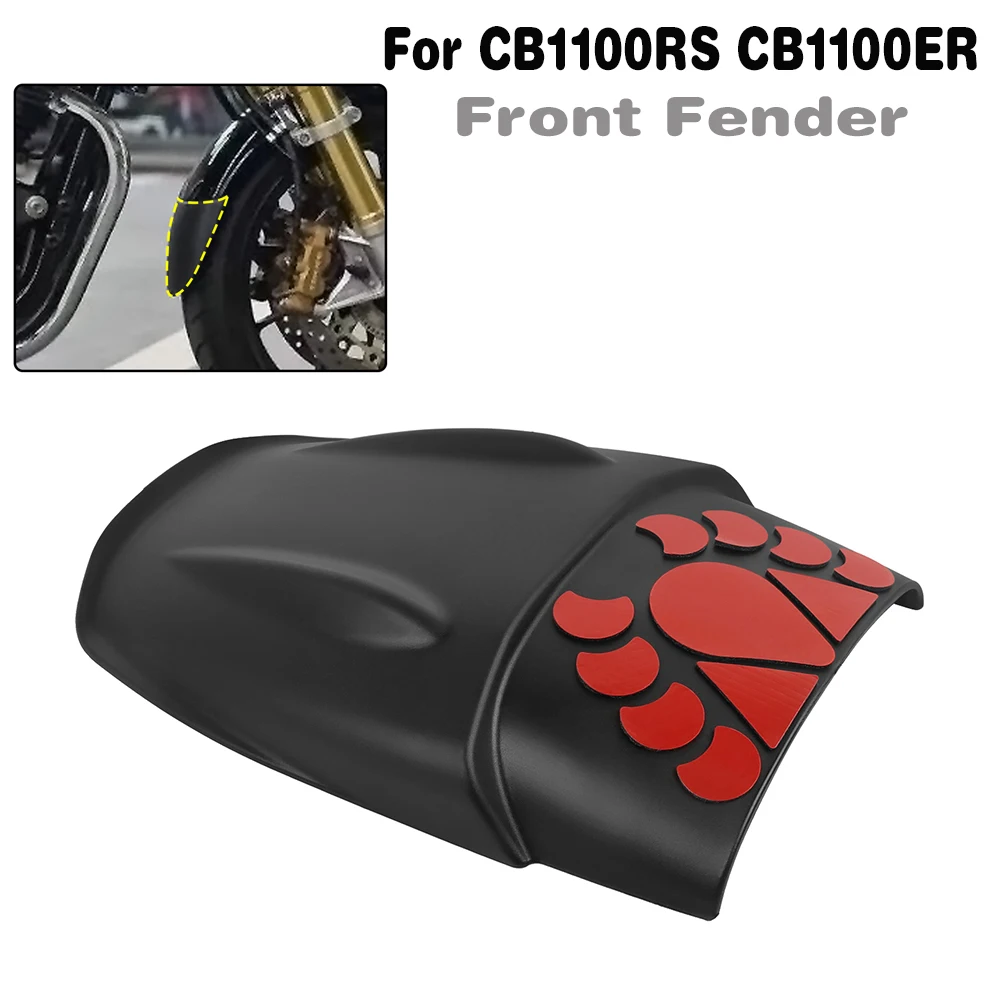 For Honda CB1100RS CB1100ER CB 1100 RS CB1100 ER 2019-2022 Motorcycle Front Fender Extender Mudguard Extension