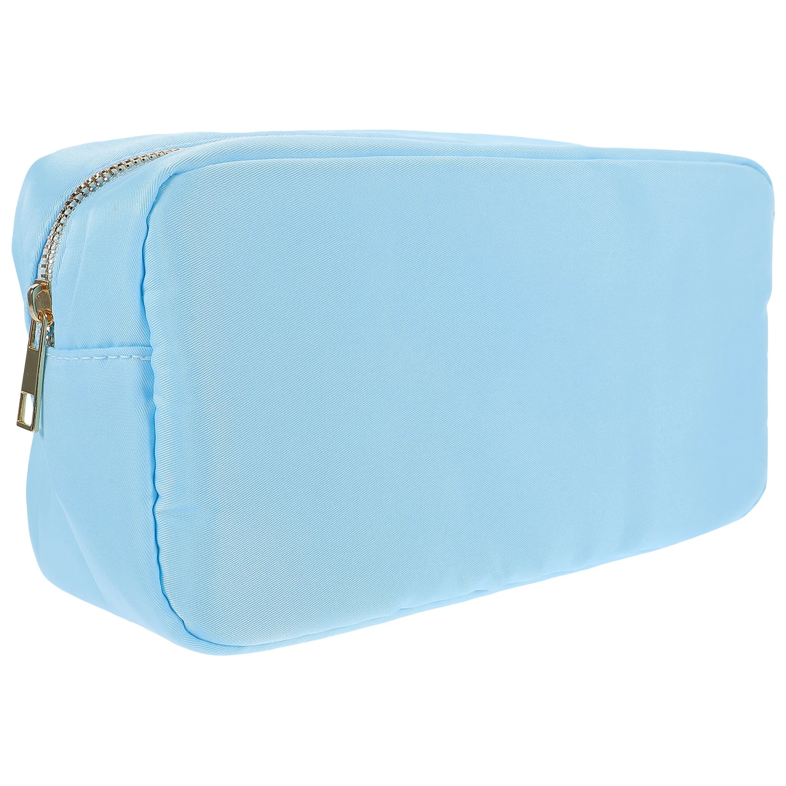حقيبة مكياج نايلون قابلة لإعادة الاستخدام، حقيبة سفر مقاومة للماء للنساء، حقيبة مكياج لتخزين مستحضرات التجميل الصغيرة والمجوهرات #2