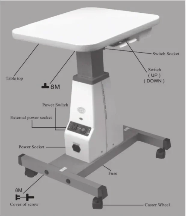 Ophthalmology Examination Measuring Instrument The Latest Bracket ET-20 Refractive