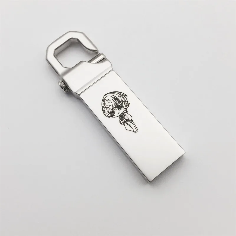 Spot 2025 Gioco Anime Tears of Themis Cos Vilhelm Marius Artem Wing Luke Pearce Unisex Metallo di Stoccaggio USB Flash Drive Ciondolo Regalo