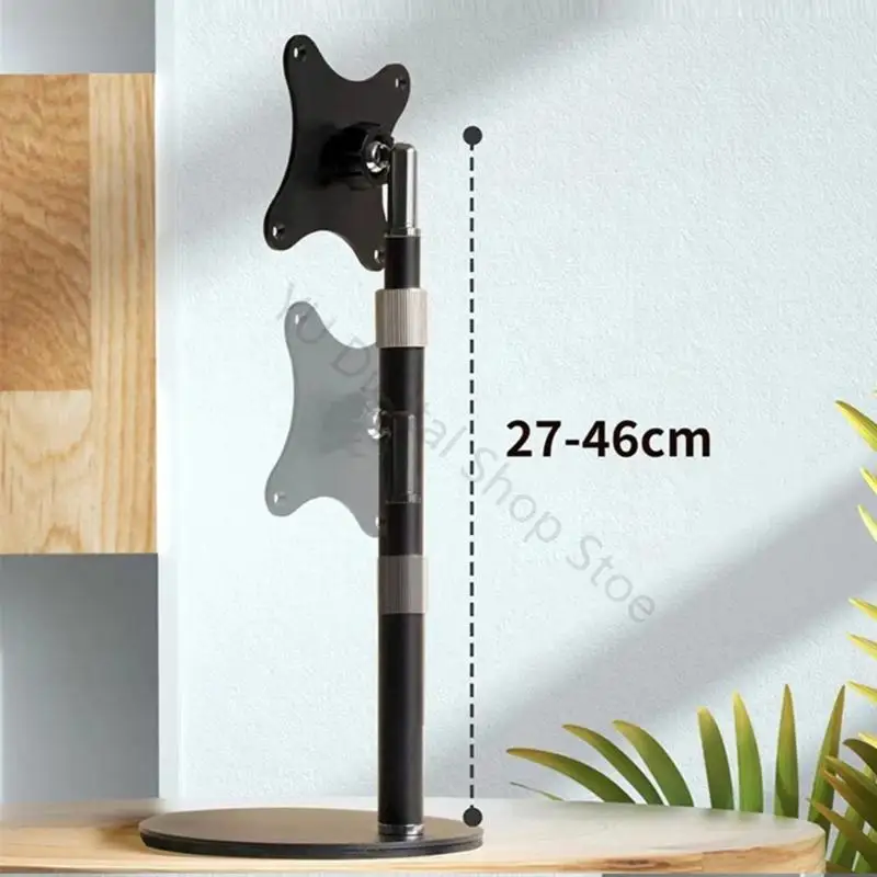 96BA Small Display Stand with Round Base for Home Office Desk Use
