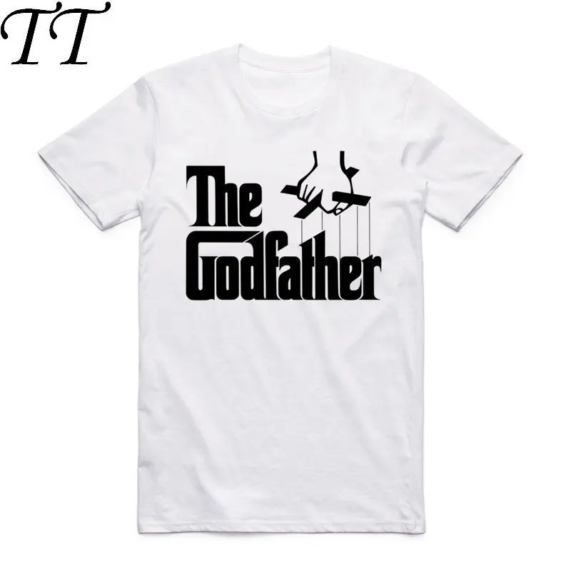 

2019 Men Print Famous Movie The Godfather Classic T Shirt O-Neck Short Sleeve Summer Casual T-shirt Camisetas Hombre HCP922
