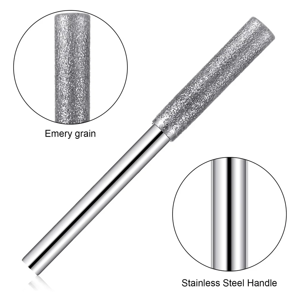 4/4.8/5.5Mm Chainsaw Sharpener ชุดเครื่องบดเจาะเครื่องมือเครื่องบด Sharpener ตัด Diy ขัด Gadget