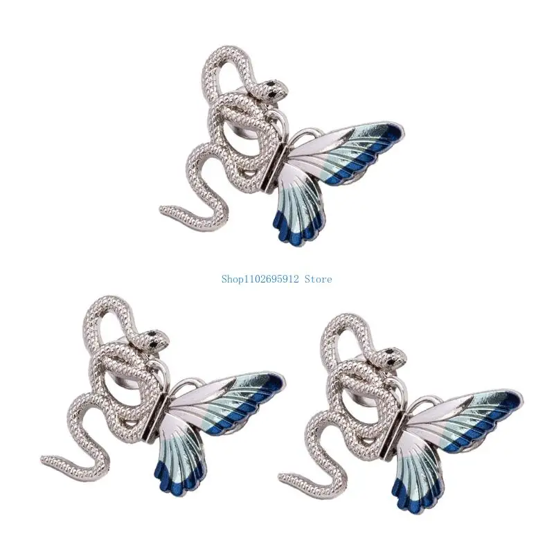 

N7ye 3pcs Snake Butterfly Taist
