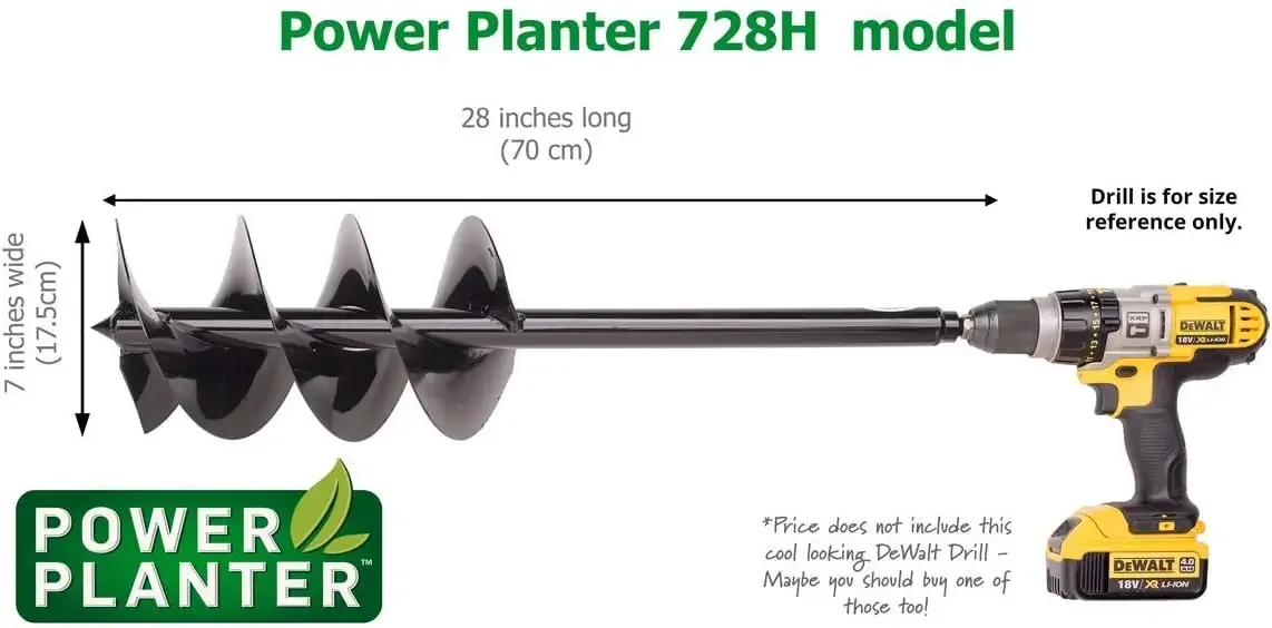 Planter Auger Drill Bit Extension 7