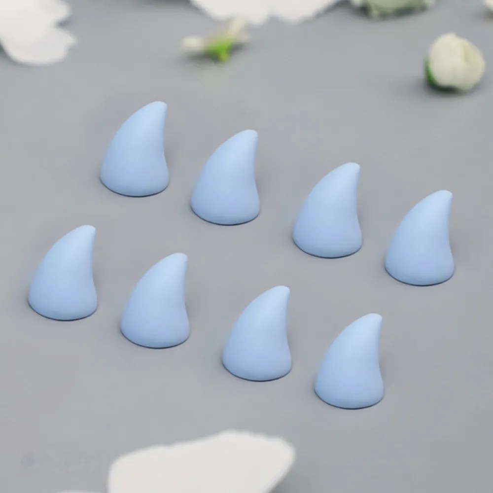 8pcs Multicolor Animal Fursuit Claws Accessories Epoxy Pointed/Obtuse Furry Claws Nails Cos Porps Handmade
