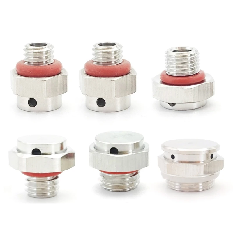 Stainless Steel Pressure Relief Breather Plug Waterproof Air Vent Valves DropShipping