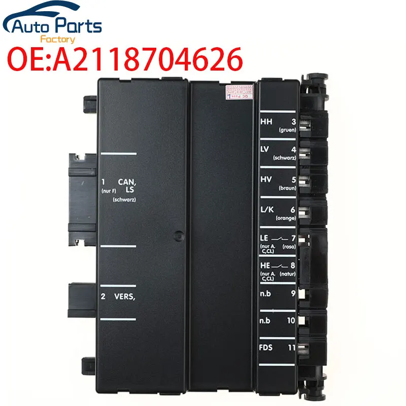 New Car Front Left Driver Side Power Seat Control Module For Mercedes W203 W209 W211 A2118704626 2118704626