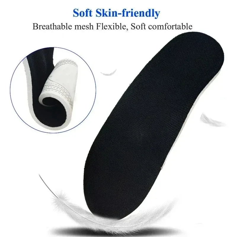 EVA Orthopedic Insoles for Shoes Men Orthotic Flat Foot Arch for Plantar Fasciitis Inserts Feet Massage Shoe Pad image 5