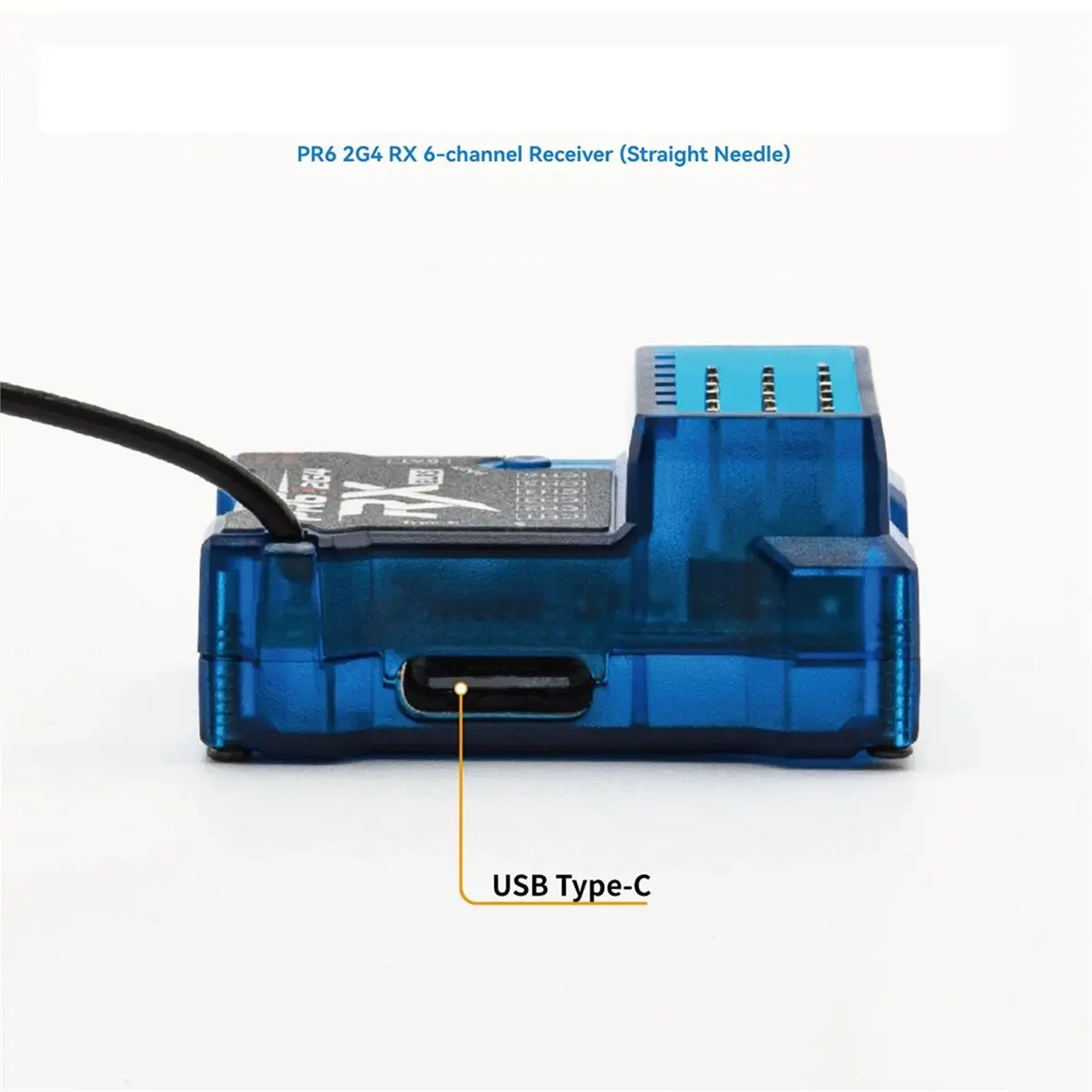 (A30I] PR6 2G4 6CH ELRS Receiver for RC Car Ship Models Remote Control DIY Accessories