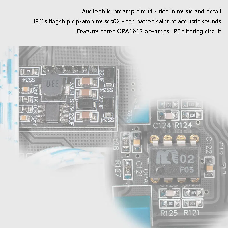 Imagem -03 - Decodificador de Áudio Audiófilo Hifi Decodificador de Áudio Top Lossless Solução Usb Amanero Bluetooth 5.1 Dsd512 32bit 384khz Ess9038q2m