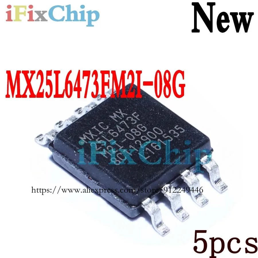 5 uds nuevo MX25L6473FM2I-08G 64Mbit 8M SOP-8