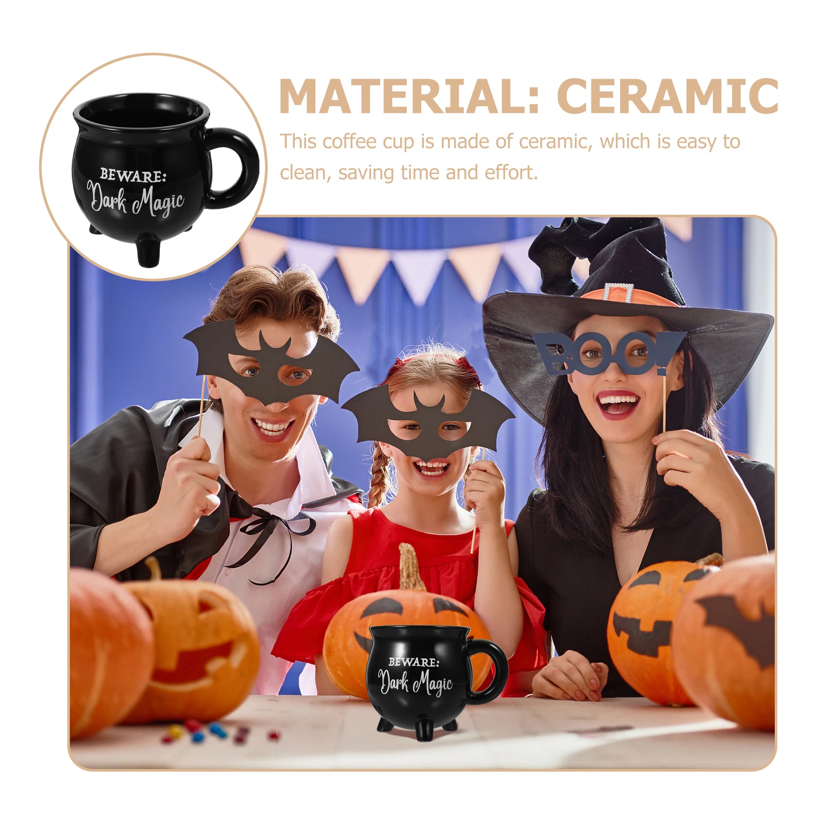 

Ceramic Coffee Mug Halloween Decorative Cup Drinking Mug Tea Latte Milk Water Cup Gift Coffee Mugs Halloween Gift