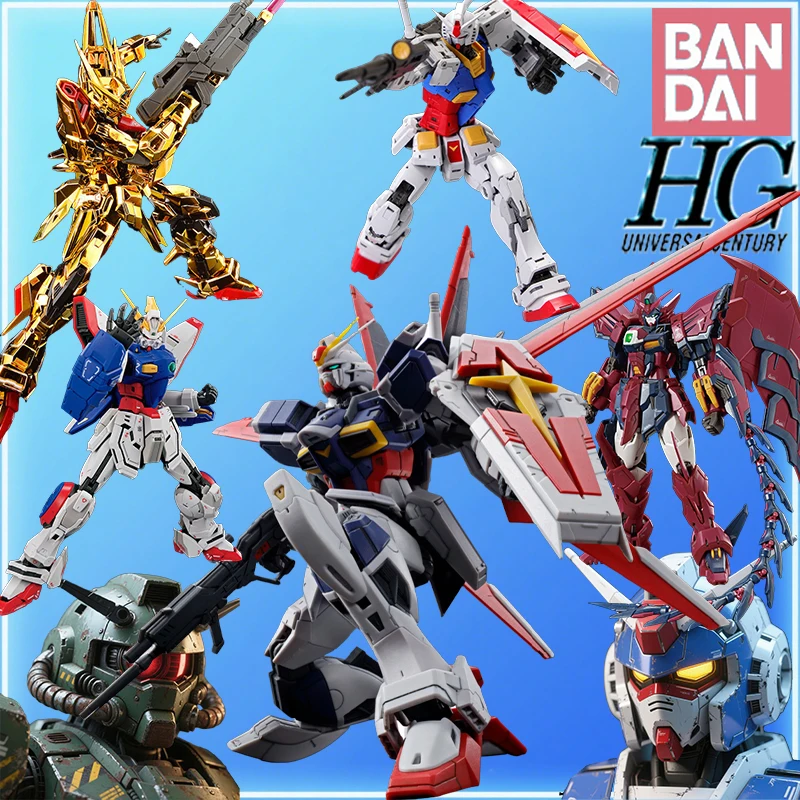 

Bandai Original RG Regular Edition 16 Char's Gelgoog, 17 Wing Zero EW, 19 Gundam Astray Red, 20 Wing Gundam EW Assembly Toys