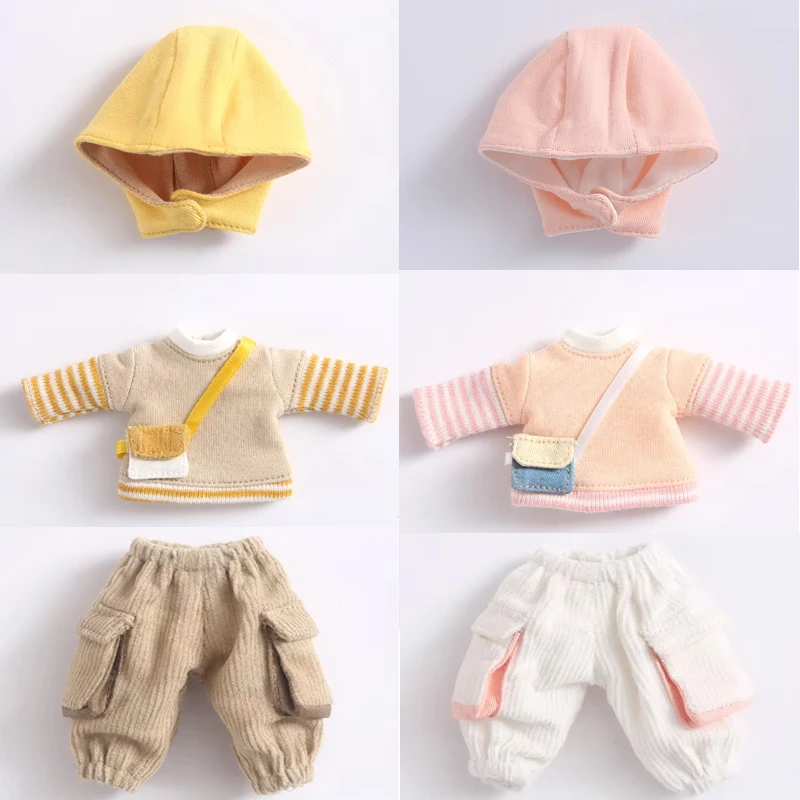 

Аксессуары для шарнирной куклы Obitsu 11, одежда, свитер, шапка, брюки для ob11,YMY,DDF,gsc,body9 1/12