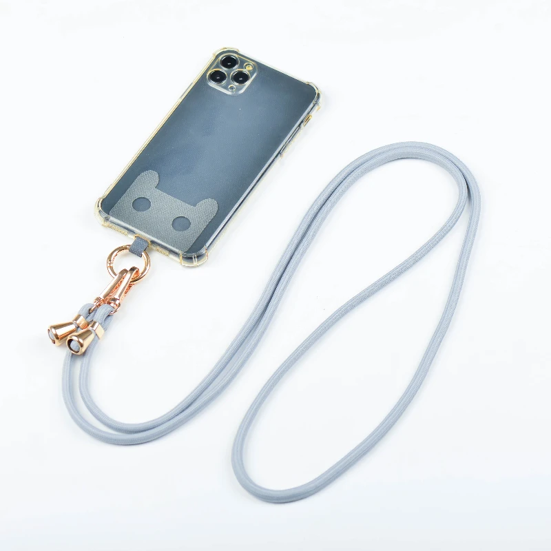 Neue Telefon Lanyard Einstellbare Outdoor Universal Fall Crossbody Schulter Karte Neck Cord Clip Hängen Anti-verloren Handgelenk Strap Karte clip