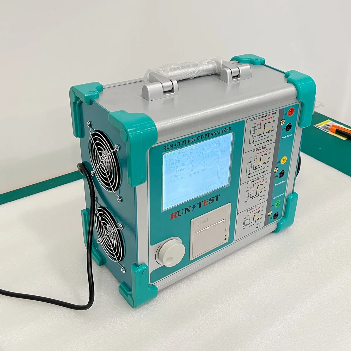 Professional Electronic High Voltage CT/PT Transformer Analyzer with 0.1% Accuracy and 5min Phase Measurement
