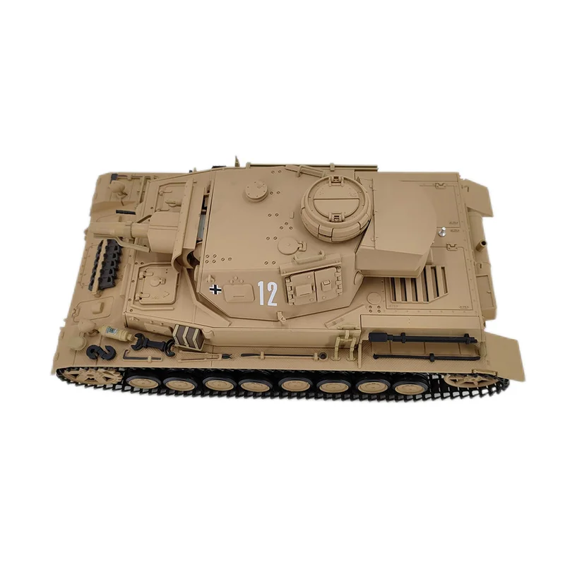 New Henglong 3858-1 Medium-sized Modern Combat Main Battle Remote Control Competitive Tank Vehicle Simulation Track Model Tank