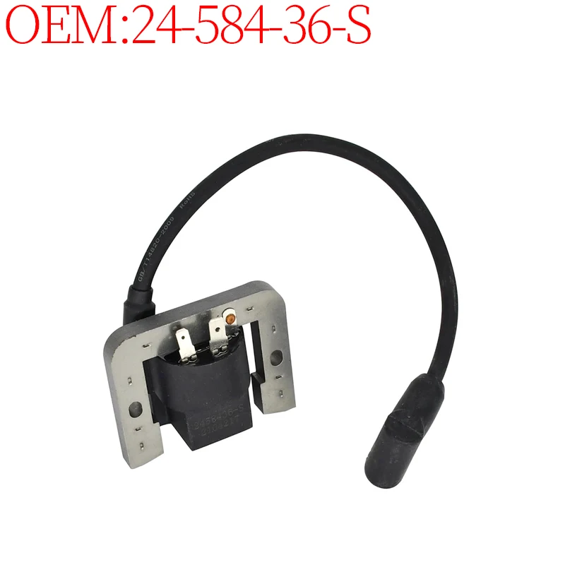 24-584-36-S Ignition Coil for Kohler CH18 CH22 CH25 CV18 CV22 CV25 CV740 CV750 SV710 SV735 SV740 SV840 Lawn Mower Accessories